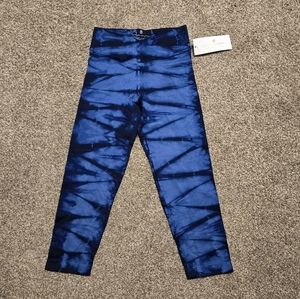 Brand new!! NWT Spiritual Gangster blue tie dye athletic leggings size small
